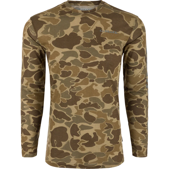 Load image into Gallery viewer, Drake Hunter Creek Bamboo Long Sleeve Crew
