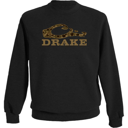 Drake Old School Graphic Crew Sweatshirt