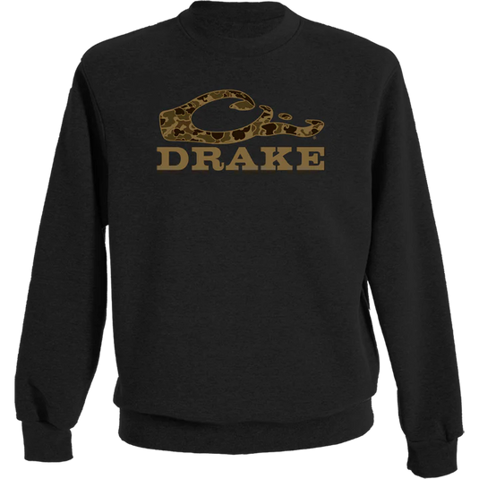Drake Old School Graphic Crew Sweatshirt