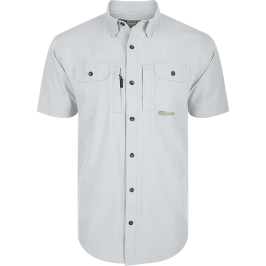 Drake Wingshooter's Trey Button-Down Short Sleeve Shirt