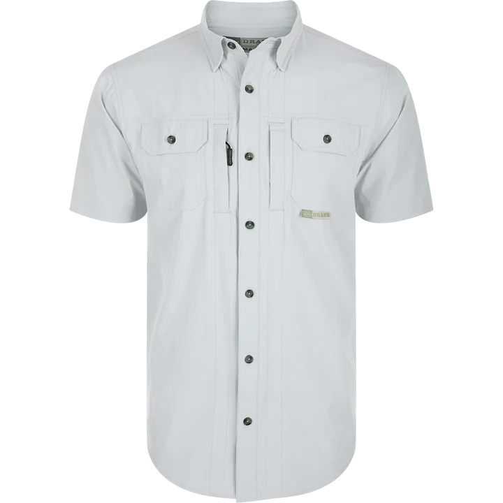Load image into Gallery viewer, Drake Wingshooter's Trey Button-Down Short Sleeve Shirt
