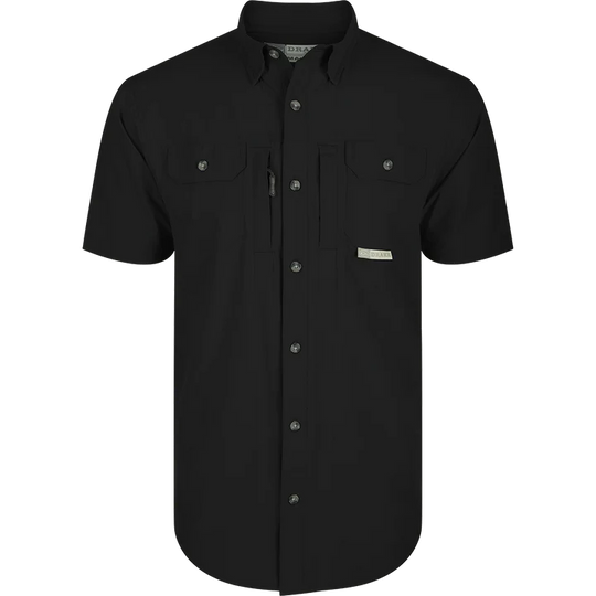 Drake Wingshooter's Trey Button-Down Short Sleeve Shirt