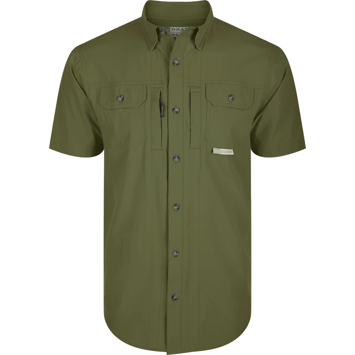 Load image into Gallery viewer, Drake Wingshooter's Trey Button-Down Short Sleeve Shirt
