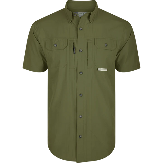 Drake Wingshooter's Trey Button-Down Short Sleeve Shirt