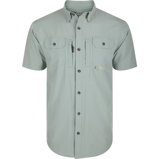 Drake Wingshooter's Trey Button-Down Short Sleeve Shirt