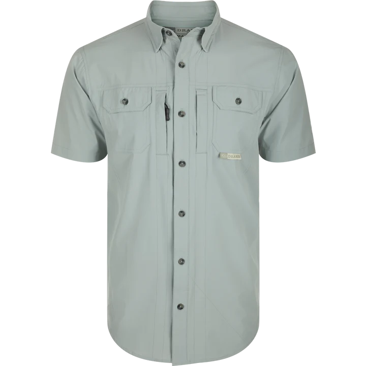 Load image into Gallery viewer, Drake Wingshooter's Trey Button-Down Short Sleeve Shirt
