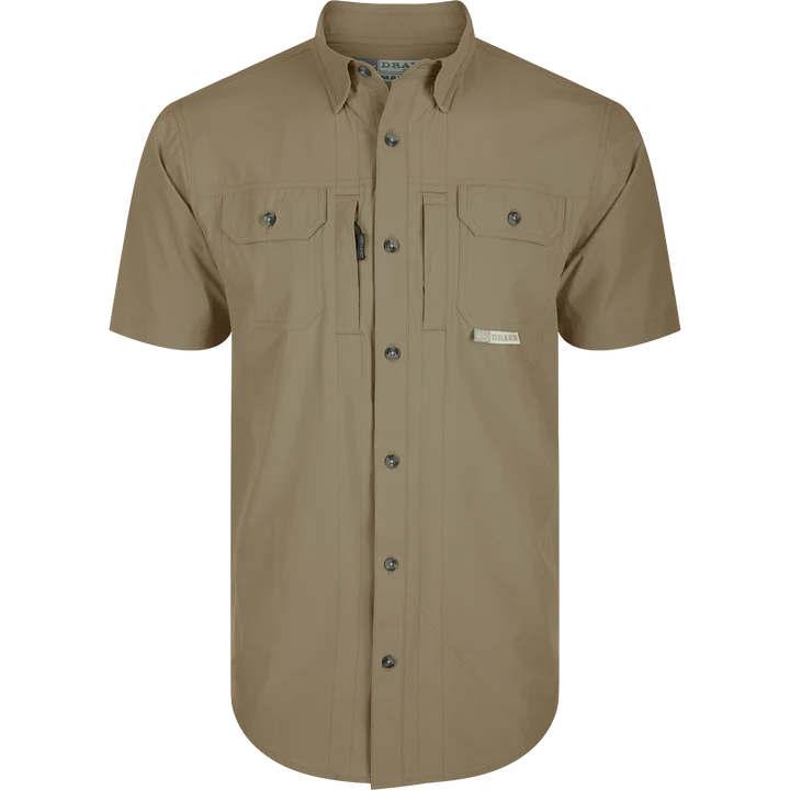 Drake Wingshooter's Trey Button-Down Short Sleeve Shirt