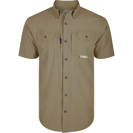 Drake Wingshooter's Trey Button-Down Short Sleeve Shirt