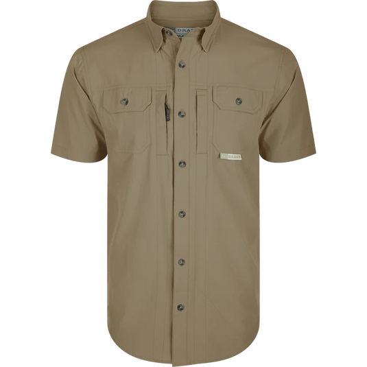 Drake Wingshooter's Trey Button-Down Short Sleeve Shirt