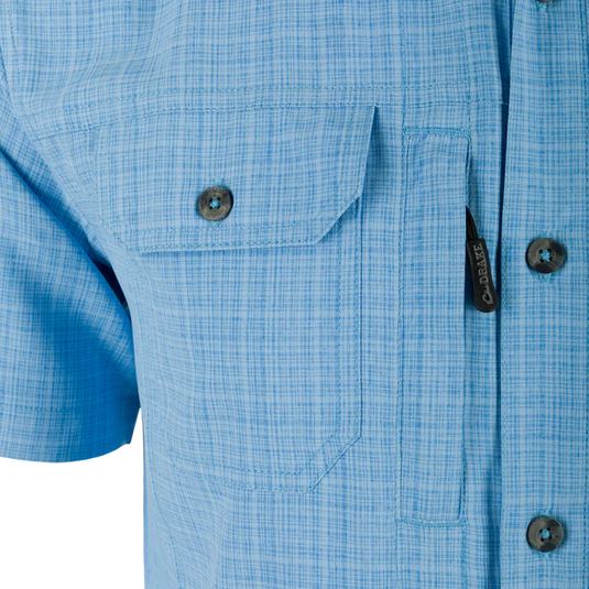 Wingshooter Trey Cross Hatch Short Sleeve Shirt