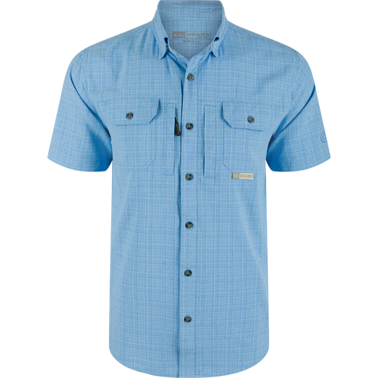 Wingshooter Trey Cross Hatch Short Sleeve Shirt