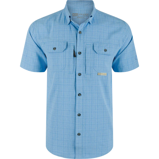 Wingshooter Trey Cross Hatch Short Sleeve Shirt