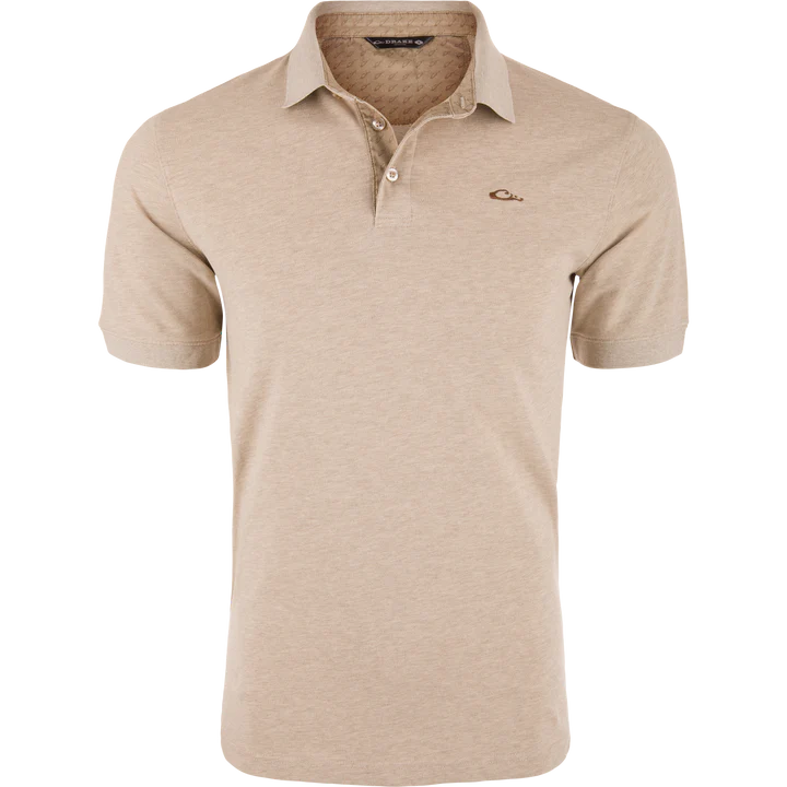 Load image into Gallery viewer, Drake Pique Logo Polo
