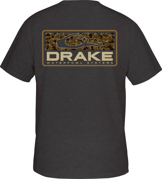 Drake Old School Bar T-Shirt - Charcoal Heather