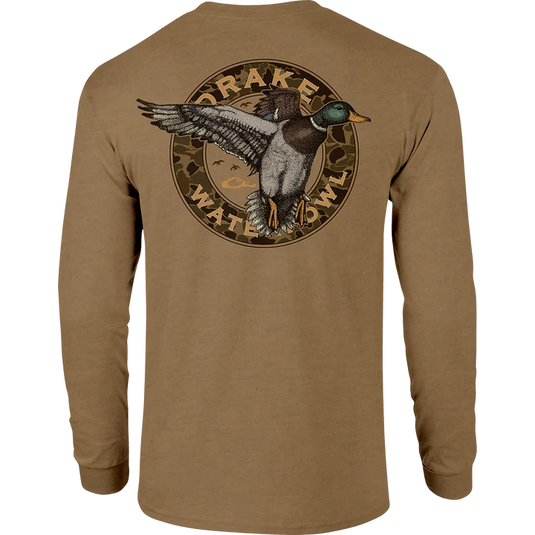 Drake Circle Mallard Long Sleeve T-Shirt