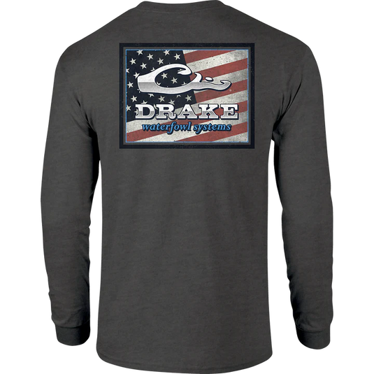 Drake Flag Square Long Sleeve T-Shirt