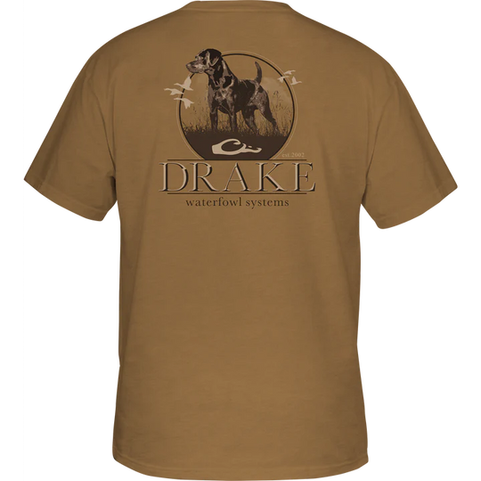 Drake Standing Black Lab T-Shirt