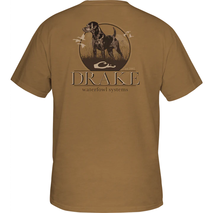 Load image into Gallery viewer, Drake Standing Black Lab T-Shirt
