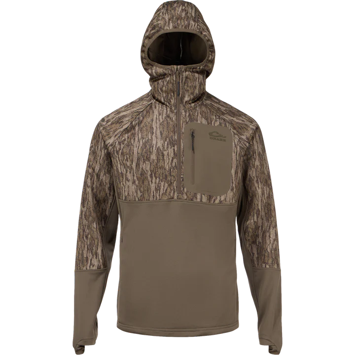 Load image into Gallery viewer, Drake MST Offset 2.0 Half Zip Hoodie
