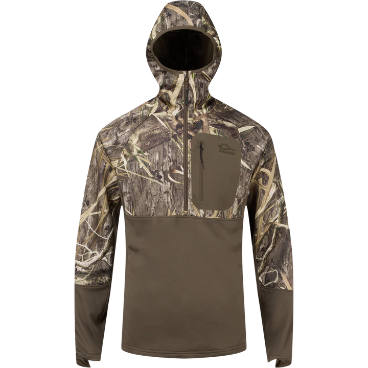 Load image into Gallery viewer, Drake MST Offset 2.0 Half Zip Hoodie
