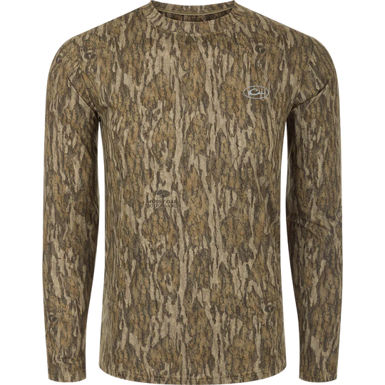 Drake Waterfowl EST Camo Performance Long Sleeve Crew