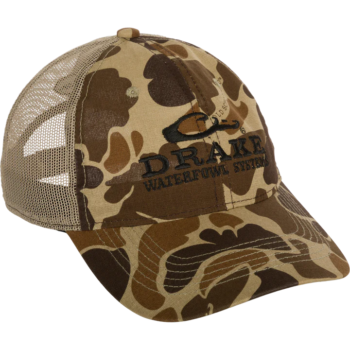 Drake Mesh Back Camo Cap