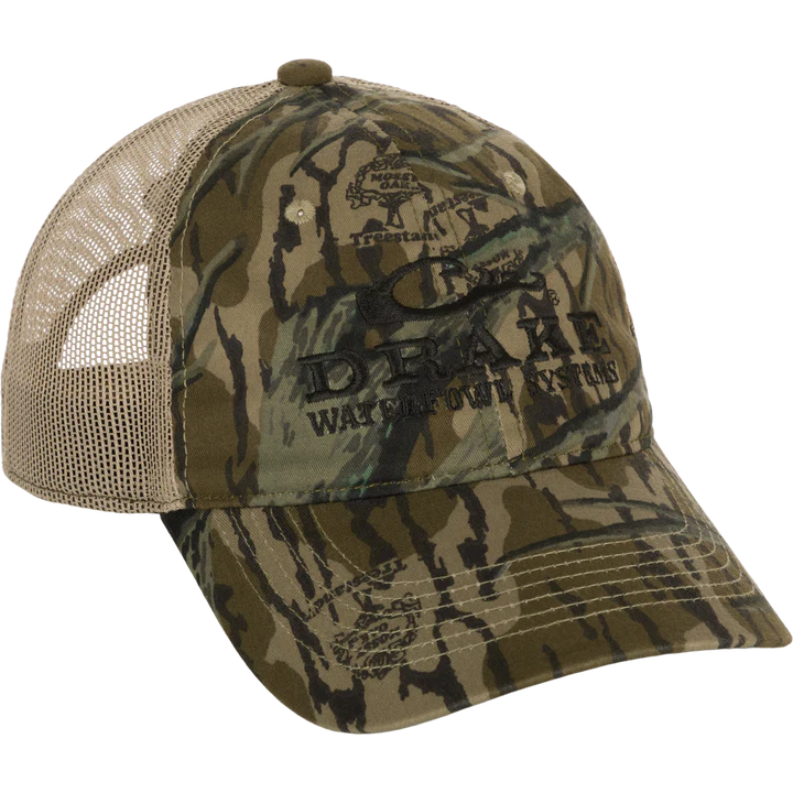Drake Mesh Back Camo Cap