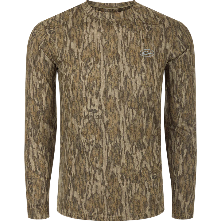 Load image into Gallery viewer, Drake Waterfowl Youth EST Camo Performance Long Sleeve Crew
