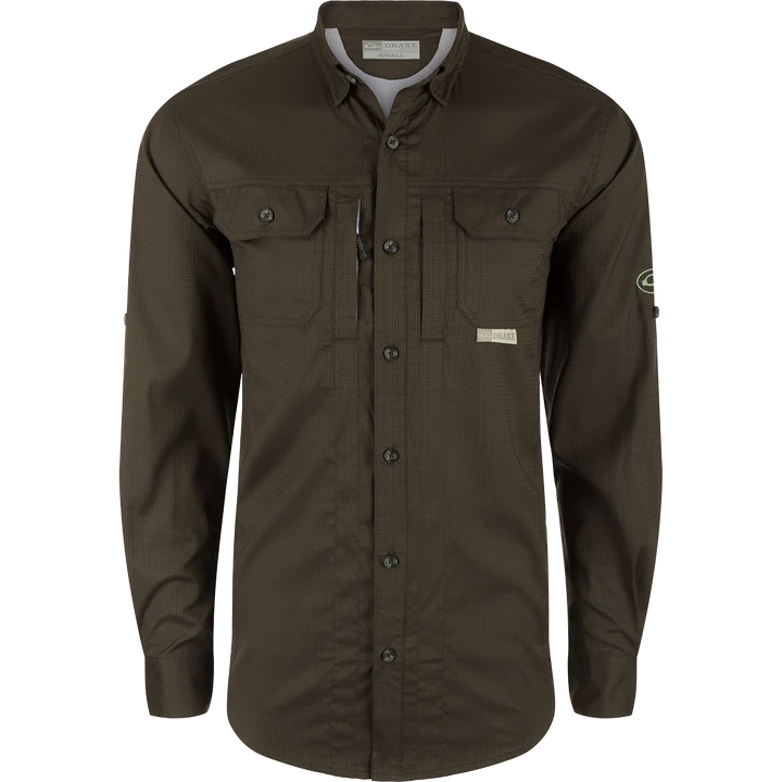 Load image into Gallery viewer, Drake Wingshooter's Trey Dobby Button-Down Long Sleeve Shirt
