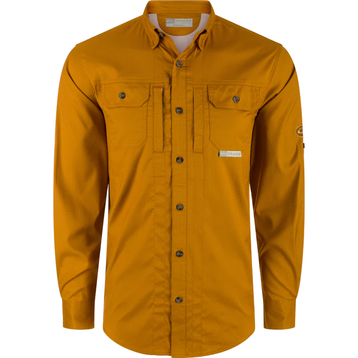 Load image into Gallery viewer, Drake Wingshooter's Trey Dobby Button-Down Long Sleeve Shirt
