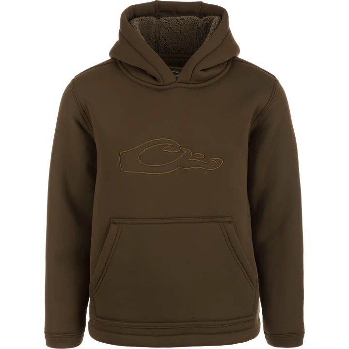 Drake Waterfowl LST Youth Silencer Hoodie - Whistlepig Outdoors