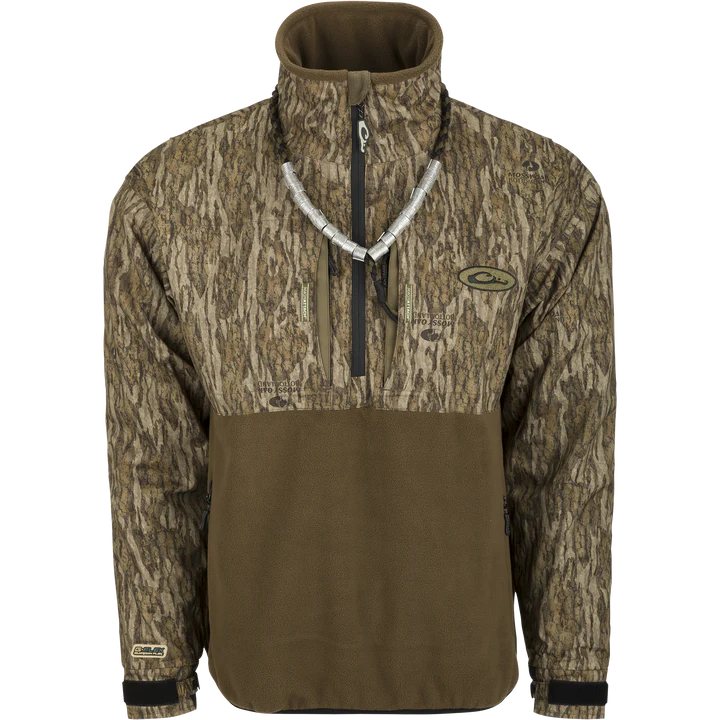 Load image into Gallery viewer, Drake Waterfowl MST Guardian Flex Fleece Eqwader 1/4 Zip Jacket
