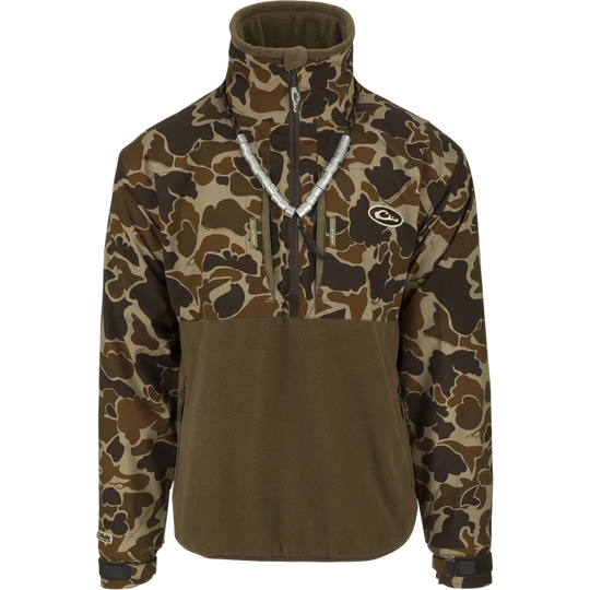 Drake Waterfowl MST Guardian Flex Fleece Eqwader 1/4 Zip Jacket