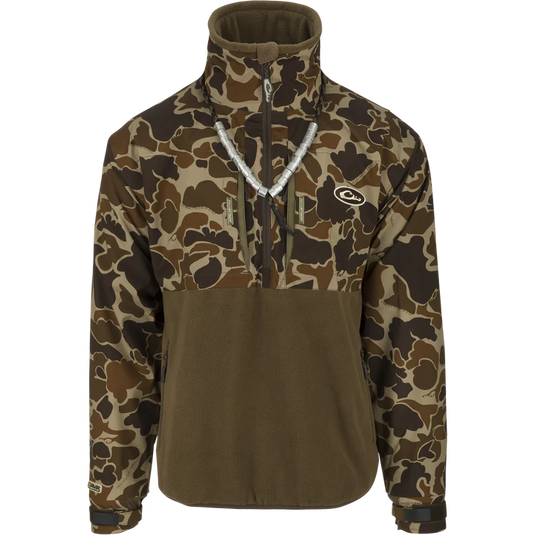 Drake Waterfowl MST Guardian Flex Fleece Eqwader 1/4 Zip Jacket