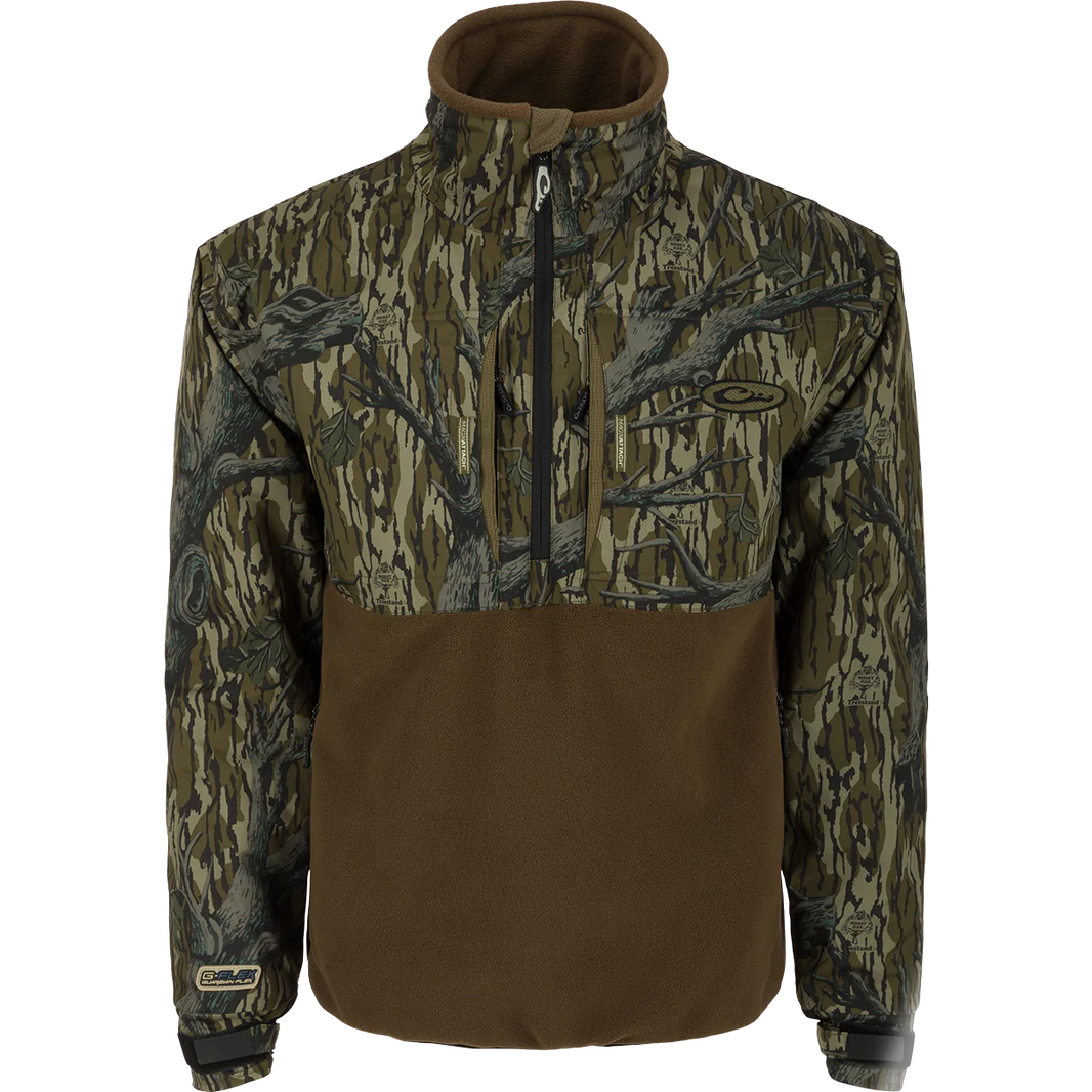 Drake Waterfowl MST Guardian Flex Fleece Eqwader 1/4 Zip Jacket