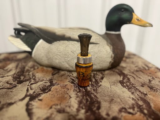 Foiles Migrators Death Whistle Duck Call - Flamed Hedge Wood