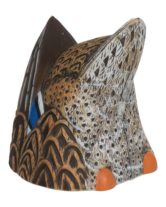 Back of a ripple maker decoy duck