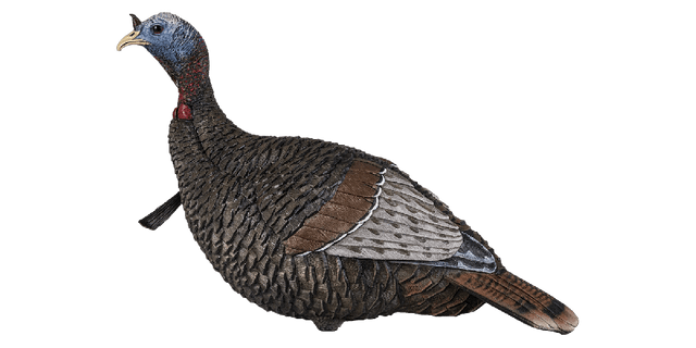 Load image into Gallery viewer, Turkey decoy on a transparent background
