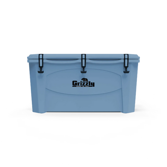Grizzly 100 QT Cooler - Saltwater Blue