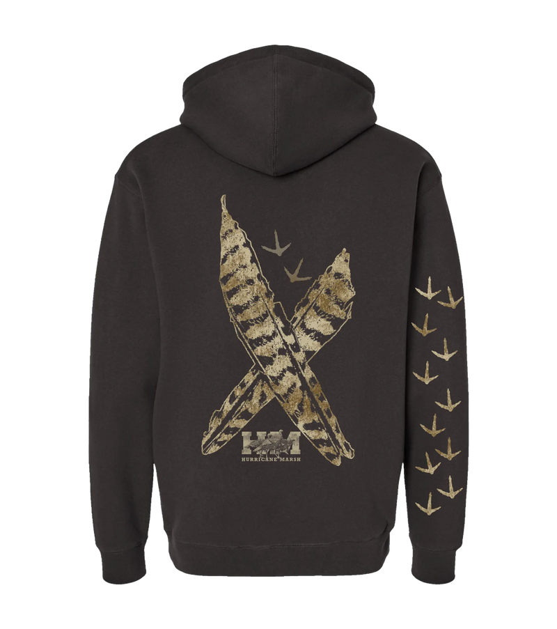 Load image into Gallery viewer, Hurricane Marsh Tres Pavos Heavyweight Cotton Hoodie
