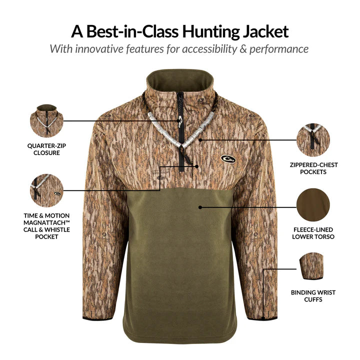 Load image into Gallery viewer, Drake MST Quarter Zip Refuge Eqwader 1/4 Zip
