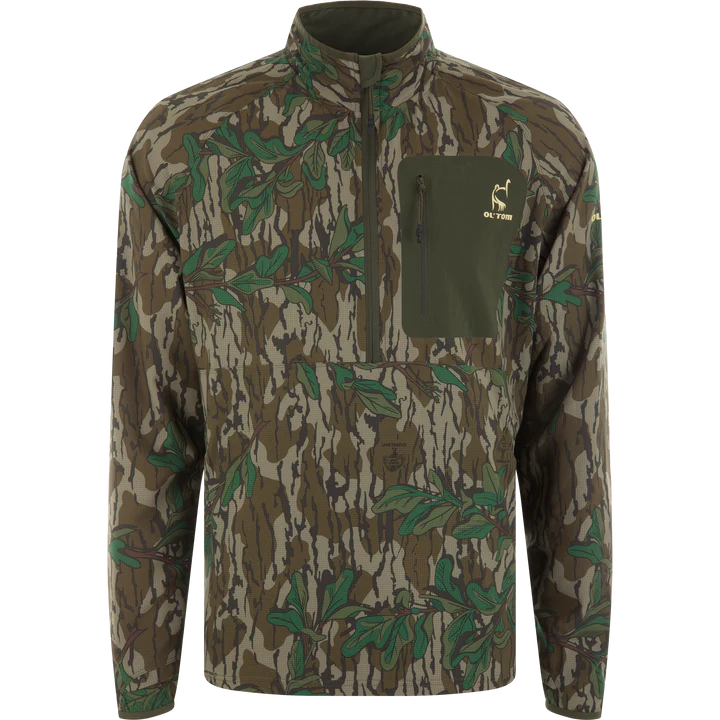 Load image into Gallery viewer, Ol' Tom Youth Half Zip Pullover with Spider Web Technology
