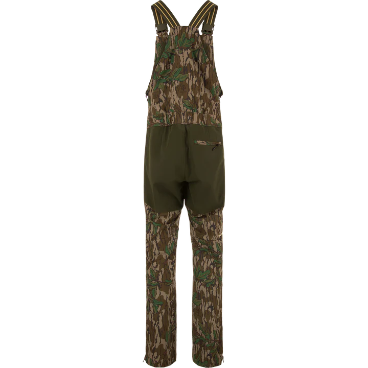Load image into Gallery viewer, Camouflage hunting bib overalls on a white background
