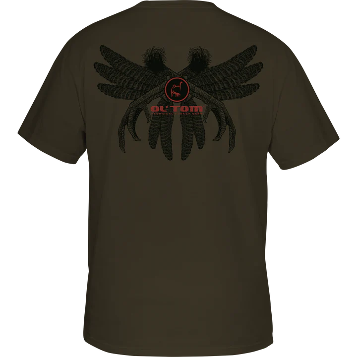 Load image into Gallery viewer, Ol' Tom Spur and Feather T-Shirt
