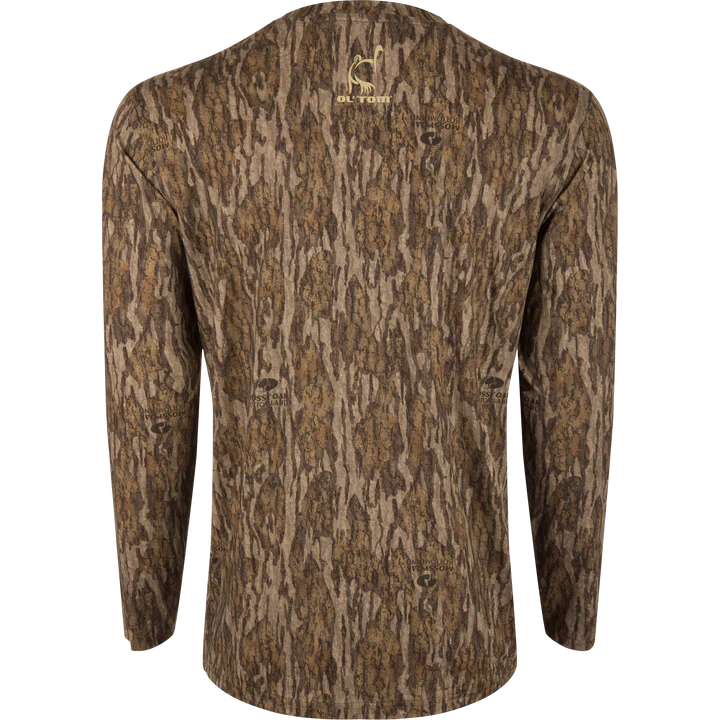 Load image into Gallery viewer, Ol' Tom Performance Crew LS Camo Print
