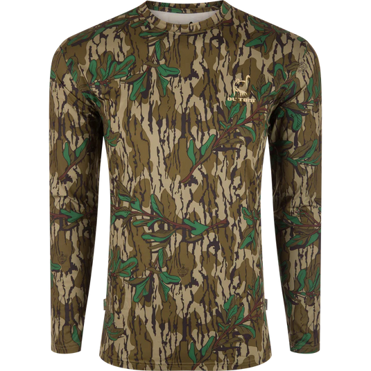 Ol' Tom Performance Crew LS Camo Print