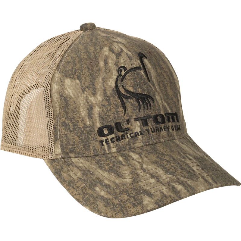 Load image into Gallery viewer, Ol' Tom Camo Mesh Back Logo Cap
