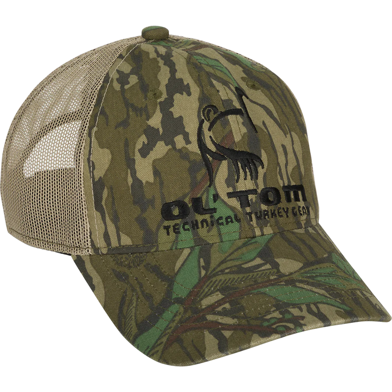 Load image into Gallery viewer, Ol' Tom Camo Mesh Back Logo Cap
