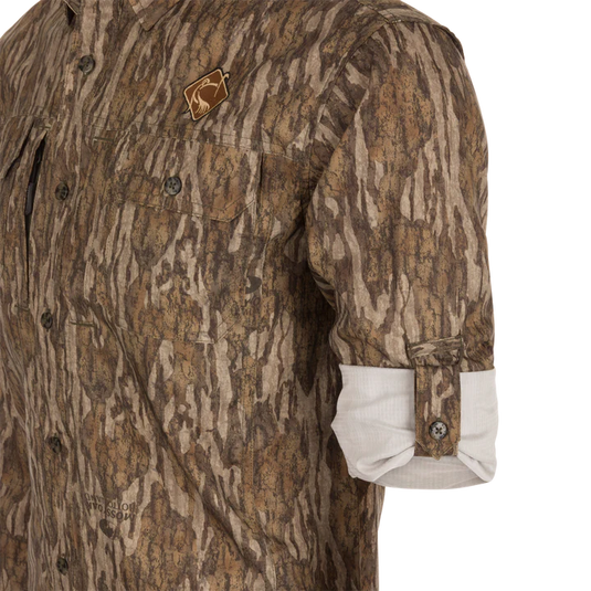 Ol' Tom Men's LS Camo Wingshooter Shirt