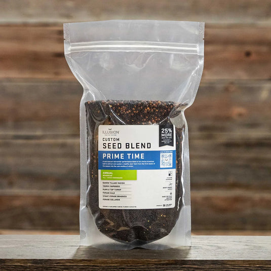 Illusion Outdoors Prime Time Seed Blend - 1/4 Acre
